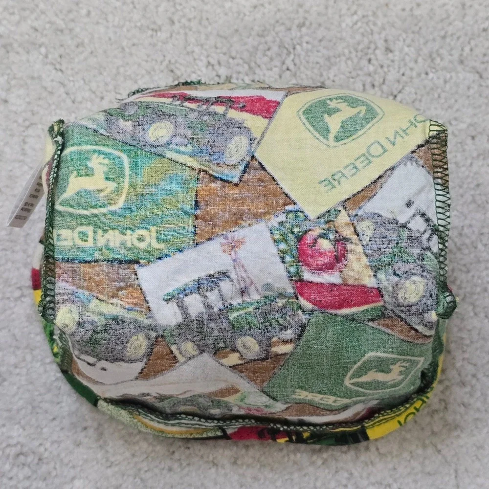 Vintage Longaberger‎ Handwoven Basket John Deere Liner 2002 Dresden Ohio USA